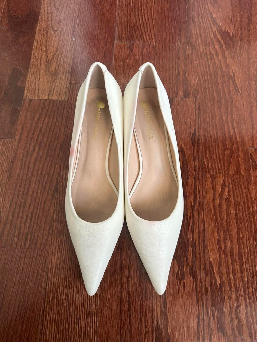Bruno Magli Women's Pointed Toe Pumps in Ivory